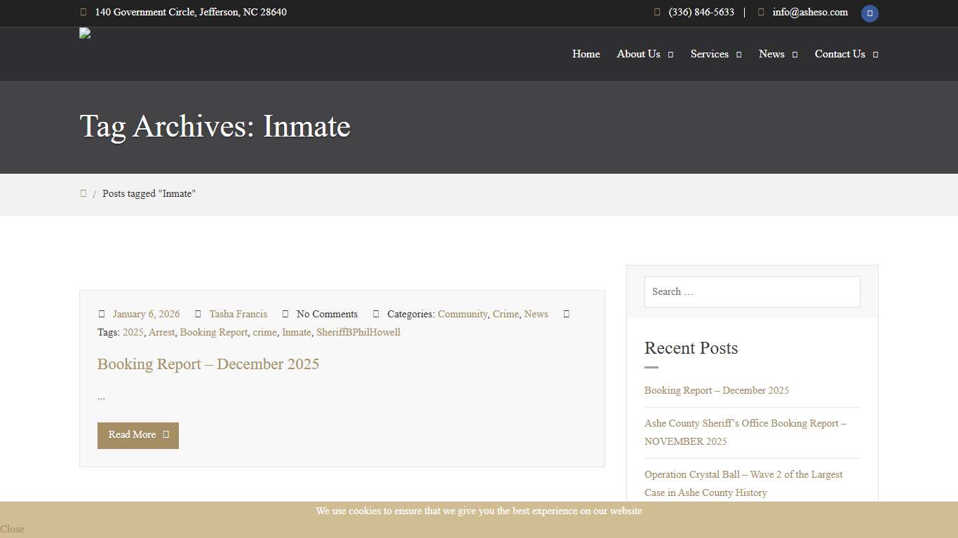 Booking Report - December 2025